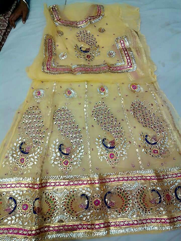 Custom Rajputi Dress